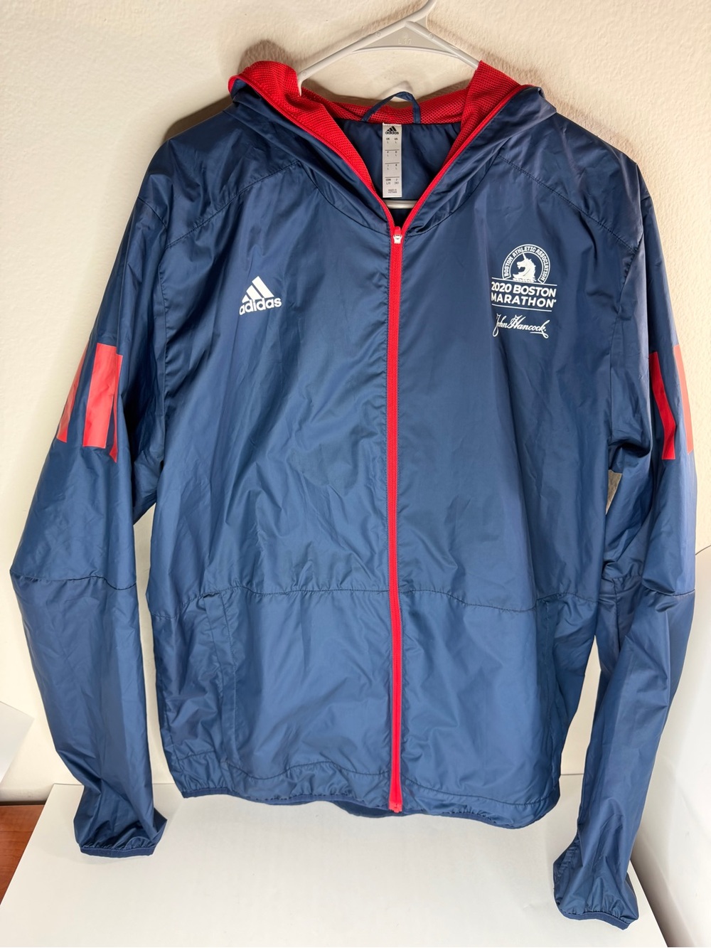 Adidas Primeblue Boston Marathon 2020 Athletic Association Jacket Men’s Large